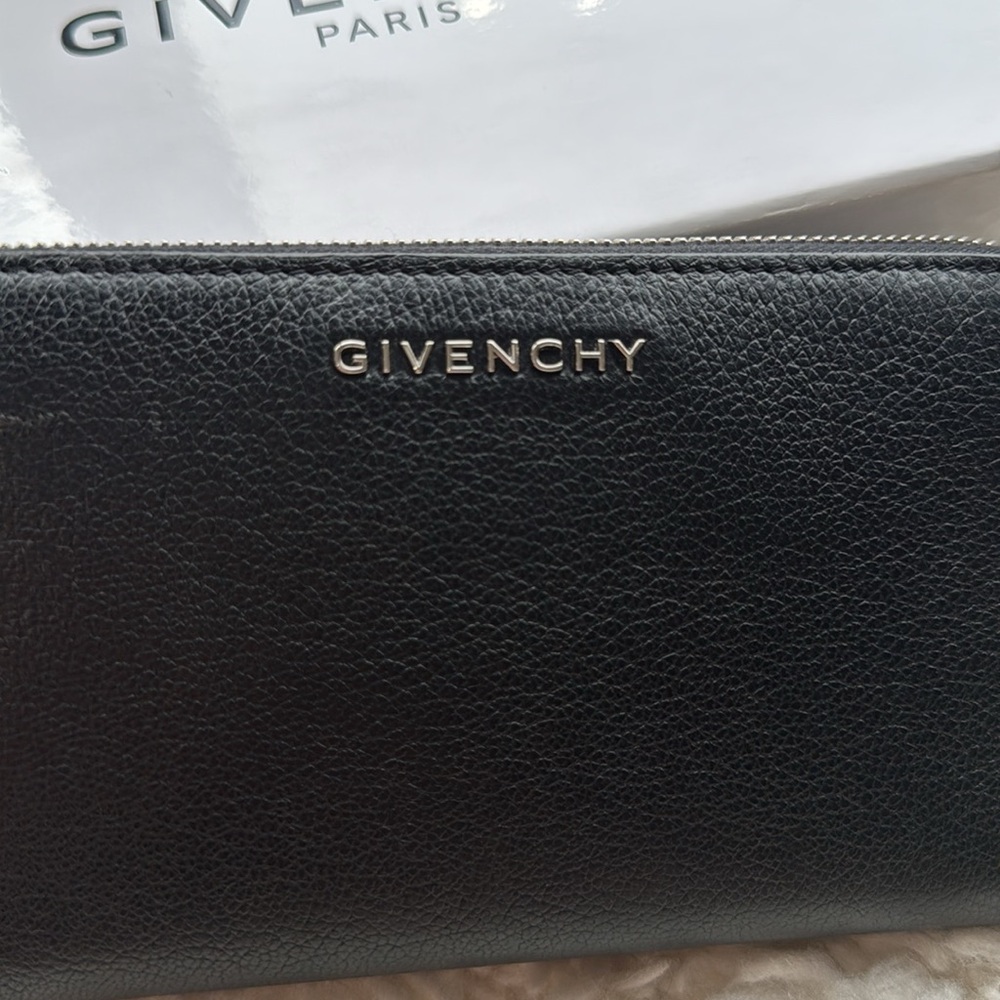 Givenchy Pandora Leather Zip Wallet - Picture 2 of 9